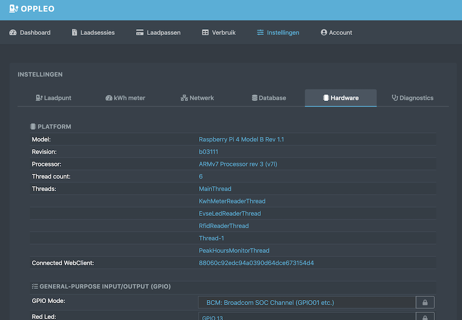 Voorbeeld Raspberry Pi